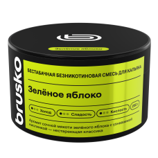 Brusko Зеленое Яблоко 250г (Безникотиновая)