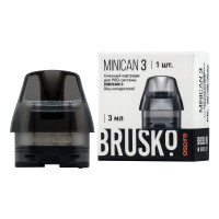 Сменный Картридж Brusko Minican 3, 3мл Сменный Картридж Brusko Minican 3, 3мл
