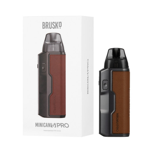 Brusko Minican 5 Pro 1400 мАч Коричневый графит