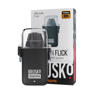 Brusko Minican Flick 650 мАч Черный Brusko Minican Flick 650 мАч Черный