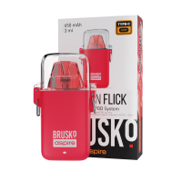 Brusko Minican Flick 650 мАч Красный Brusko Minican Flick 650 мАч Красный