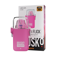Brusko Minican Flick 650 мАч Розовый Brusko Minican Flick 650 мАч Розовый