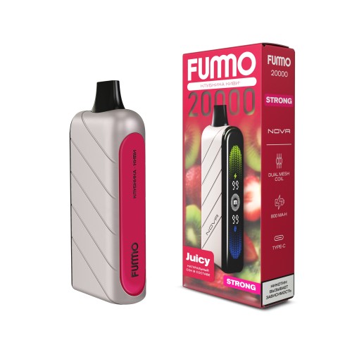 Fummo Nova 20000 Strong Клубника Киви Fummo Nova 20000 Strong Клубника Киви