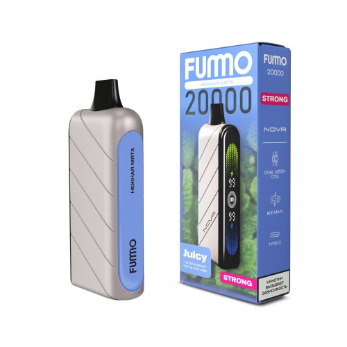 Fummo Nova 20000 Strong Нежная Мята Fummo Nova 20000 Strong Нежная Мята