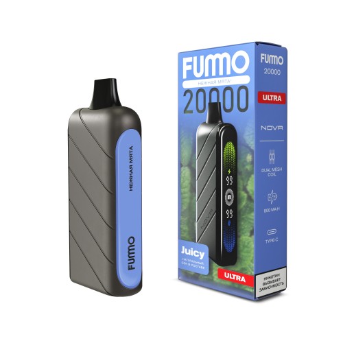 Fummo Nova 20000 Ultra Нежная Мята Fummo Nova 20000 Ultra Нежная Мята