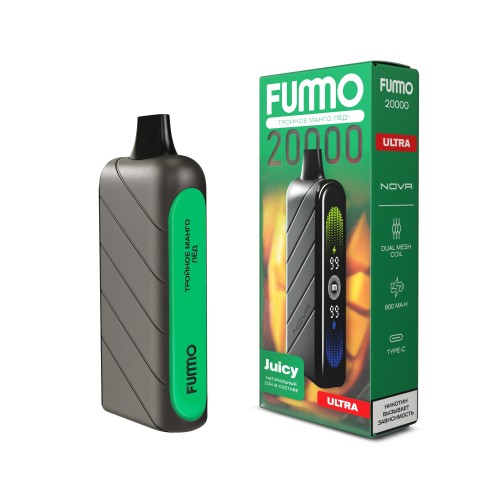 Fummo Nova 20000 Ultra Тройное Манго Лёд Fummo Nova 20000 Ultra Тройное Манго Лёд
