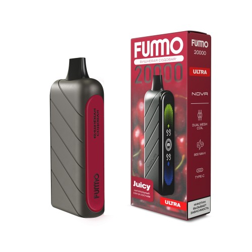Fummo Nova 20000 Ultra Вишнёвая Содовая Fummo Nova 20000 Ultra Вишнёвая Содовая