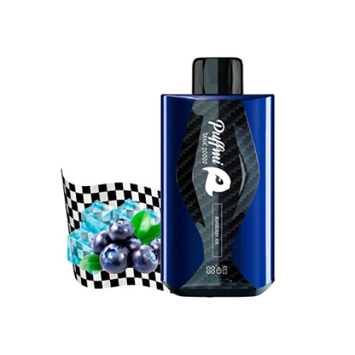 Puffmi Tank Blueberry ice (Черника Лед) 20000 затяжек Puffmi Tank Blueberry ice (Черника Лед) 20000 затяжек