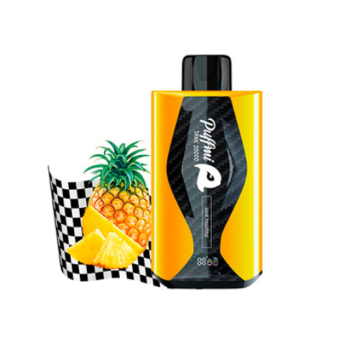 Puffmi Tank Sour Pineapple (Кислый Ананас) 20000 затяжек Puffmi Tank Sour Pineapple (Кислый Ананас) 20000 затяжек