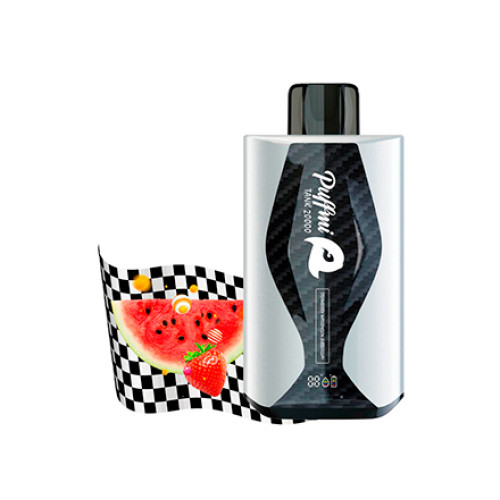 Puffmi Tank Strawberry Watermelon Bubblegum (Клубнично-Арбузная Жвачка) 20000 затяжек Puffmi Tank Strawberry Watermelon Bubblegum (Клубнично-Арбузная Жвачка) 20000 затяжек