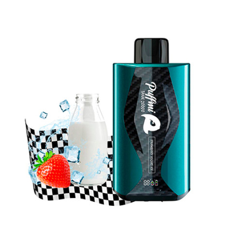 Puffmi Tank Strawberry Yogurt Ice (Клубничный Йогурт) 20000 затяжек Puffmi Tank Strawberry Yogurt Ice (Клубничный Йогурт) 20000 затяжек