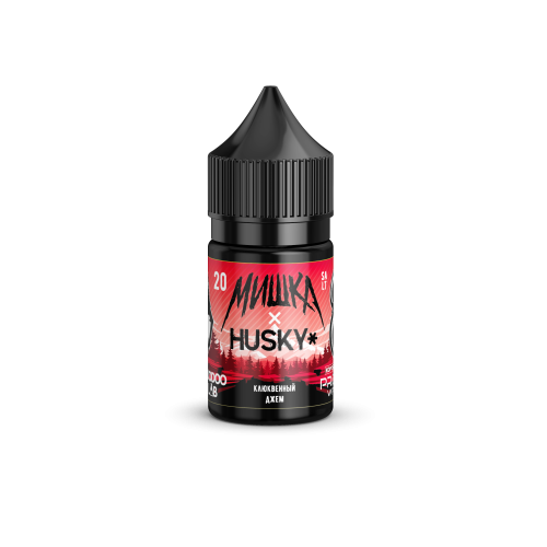Жидкость Мишка x Husky Клюквенный Джем 20мг Strong 30мл