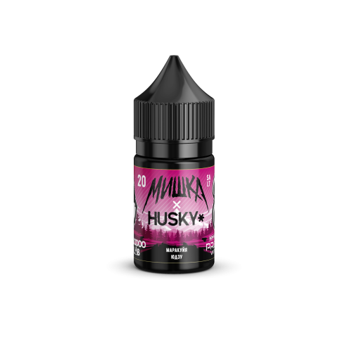 Жидкость Мишка x Husky Маракуйя Юдзу 20мг Strong 30мл